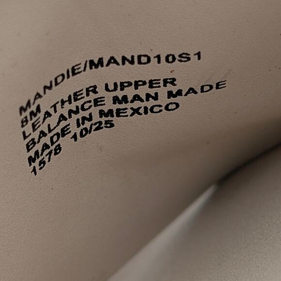 Steve Madden Mandie Slide Sandals Women's Bone Leather Size US8 EU38.5 - Picture 7 of 12